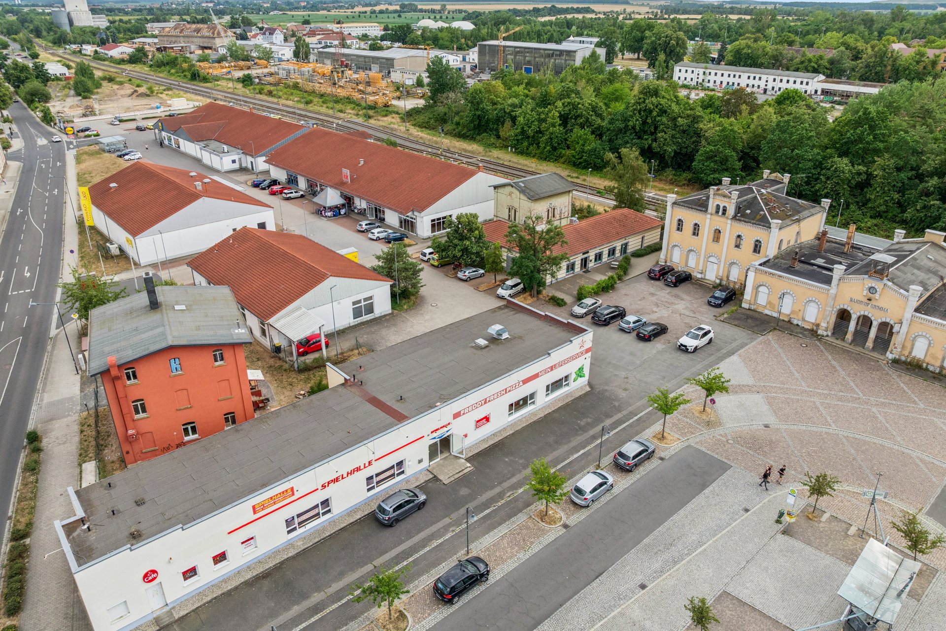 Grimma, Bahnhofstraße 8-12